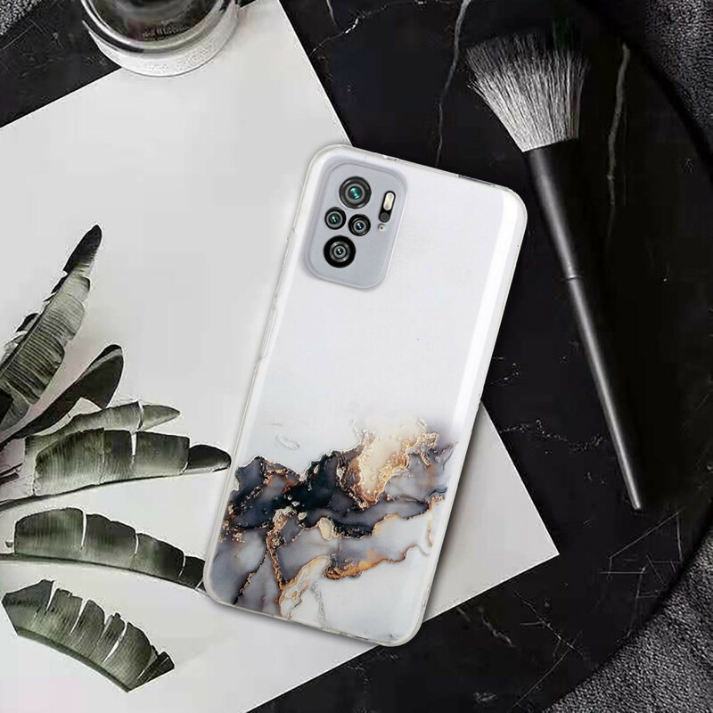 Coque Xiaomi Redmi Note 10 / Note 10s Silicone Effet Marbré