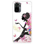 Coque Xiaomi Redmi Note 10 / Note 10s Butterfly Lady