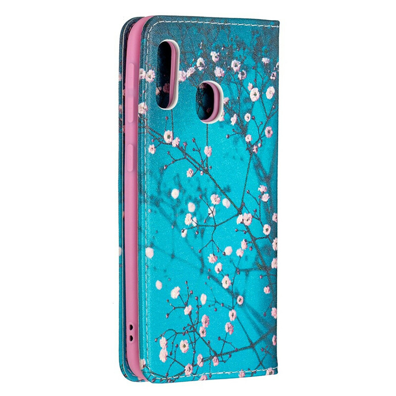 Flip Cover Samsung Galaxy A20e Branches Fleuries Flip Cover Samsung Galaxy A20e Branches Fleuries