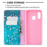 Flip Cover Samsung Galaxy A20e Branches Fleuries Flip Cover Samsung Galaxy A20e Branches Fleuries