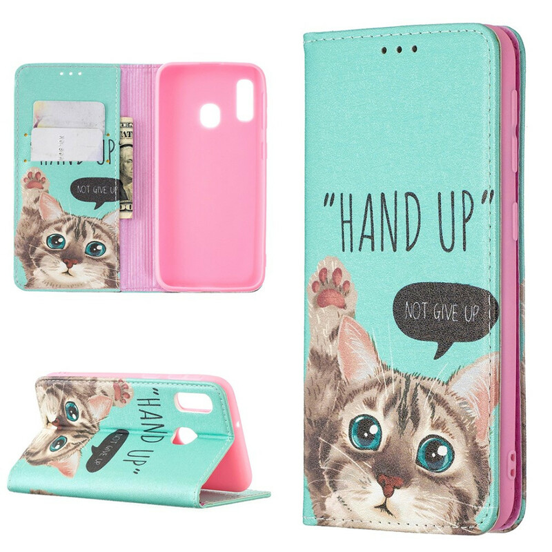 Flip Cover Samsung Galaxy A20e Hand Up