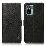 Housse Xiaomi Redmi Note 10 / Note 10s Cuir Litchi KHAZNEH RFID Housse Xiaomi Redmi Note 10 / Note 10s Cuir Litchi KHAZNEH RFID