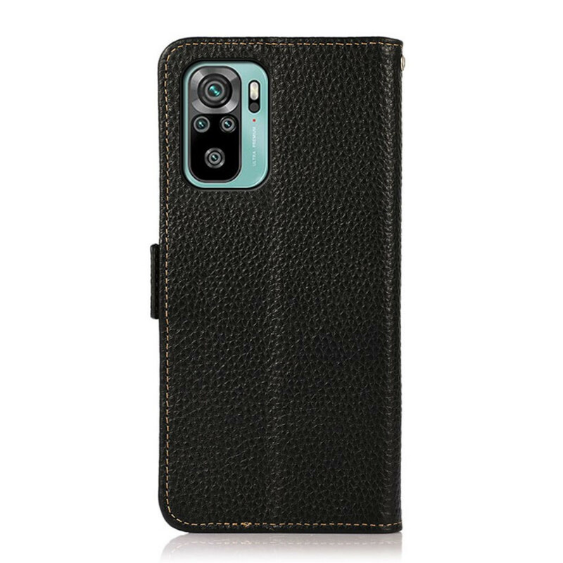Housse Xiaomi Redmi Note 10 / Note 10s Cuir Litchi KHAZNEH RFID Housse Xiaomi Redmi Note 10 / Note 10s Cuir Litchi KHAZNEH RFID