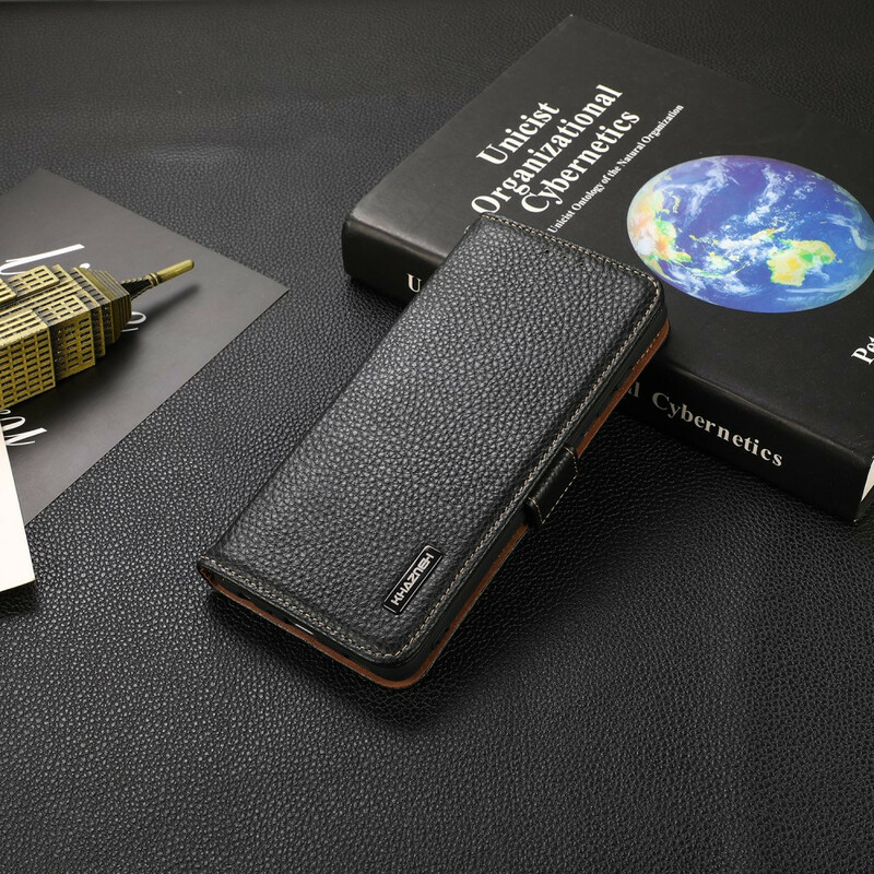 Housse Xiaomi Redmi Note 10 / Note 10s Cuir Litchi KHAZNEH RFID Housse Xiaomi Redmi Note 10 / Note 10s Cuir Litchi KHAZNEH RFID