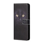 Housse Xiaomi Redmi Note 10 5G / Poco M3 Pro 5G Yeux de Chat à Lanière Housse Xiaomi Redmi Note 10 5G / Poco M3 Pro 5G Yeux de Chat à Lanière