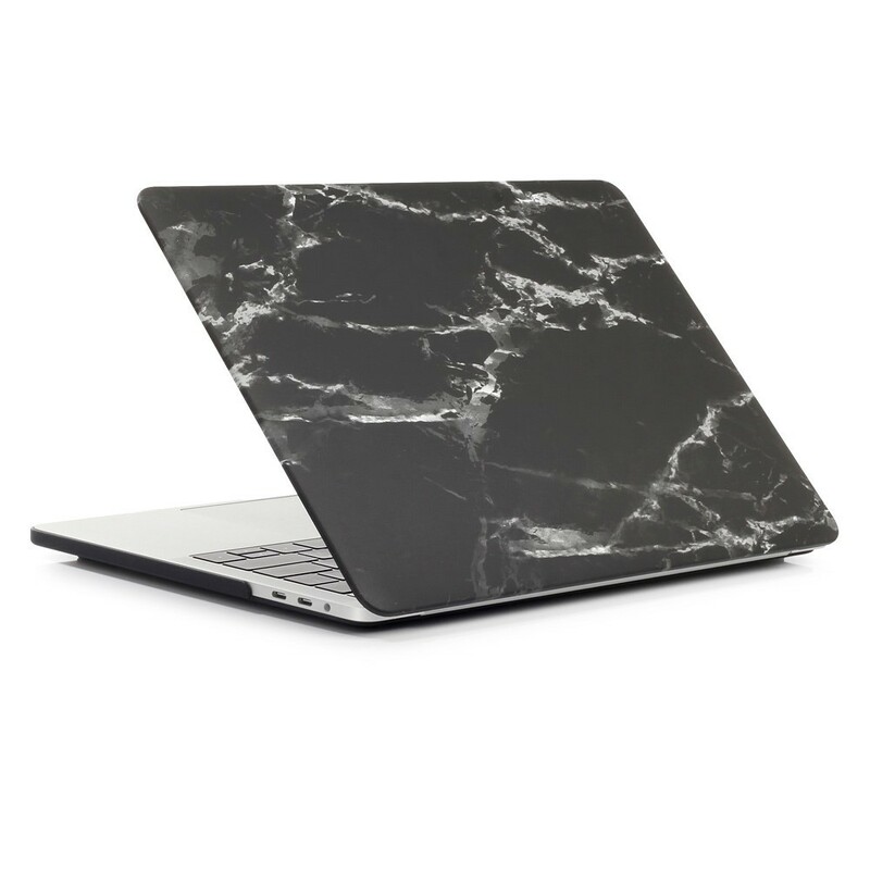 Coque MacBook Pro 13 pouces Marbre - Noir