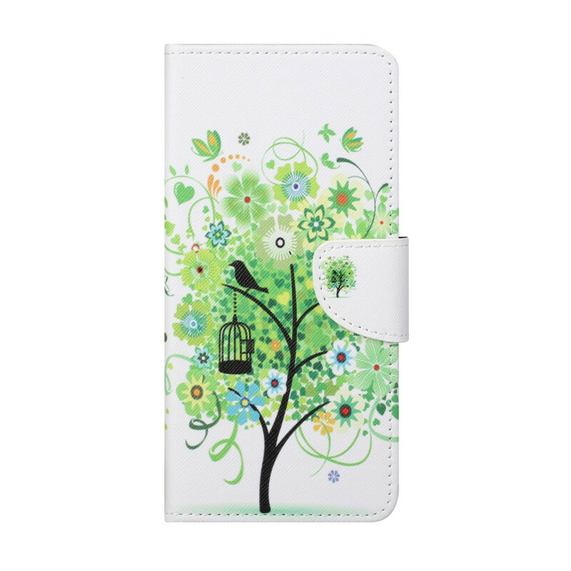 Housse Xiaomi Mi 10T / 10T Pro Arbre Feuillage Vert Housse Xiaomi Mi 10T / 10T Pro Arbre Feuillage Vert
