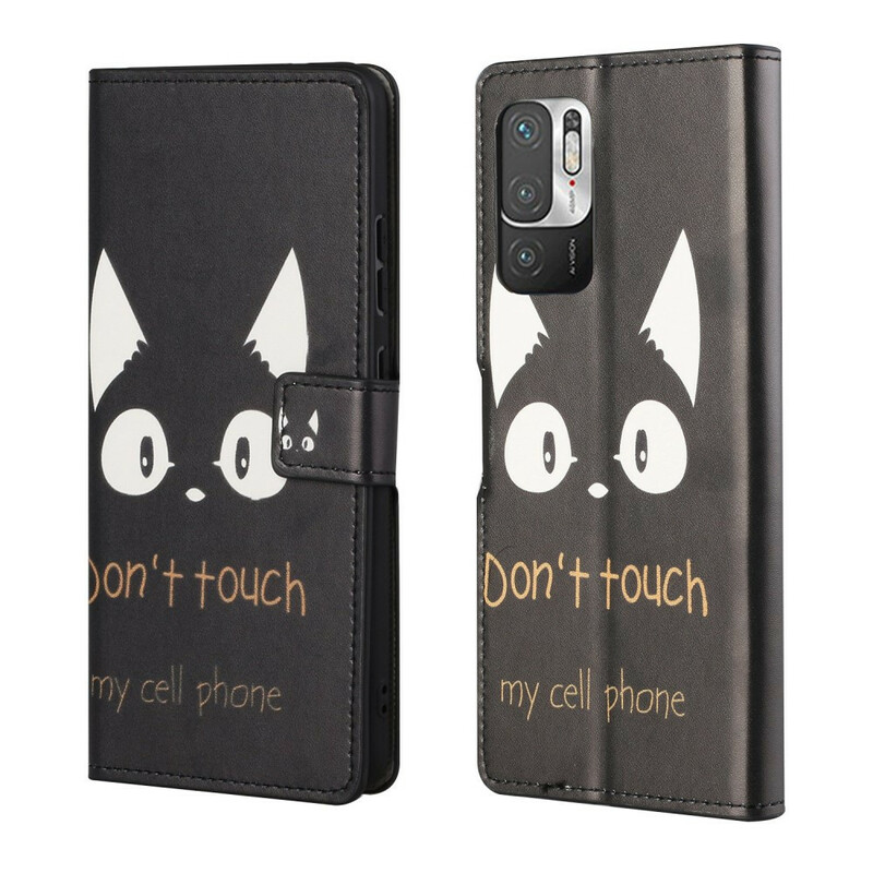 Housse Xiaomi Redmi Note 10 5G / Poco M3 Pro 5G Don't Touch My Cell Housse Xiaomi Redmi Note 10 5G / Poco M3 Pro 5G Don't Touch My Cell