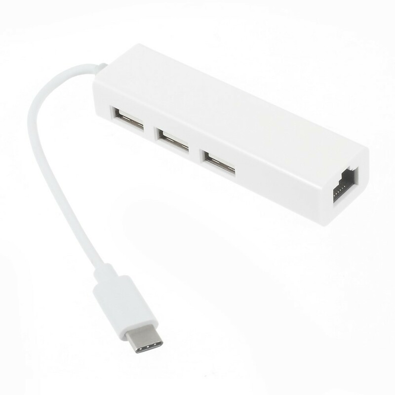 Adaptateur USB C vers Ethernet et USB - Ma Coque