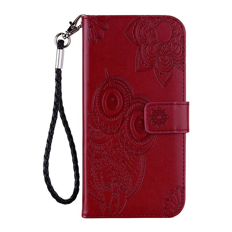 Housse Xiaomi Redmi Note 10 5G / Poco M3 Pro 5G Hibou et Lanière Housse Xiaomi Redmi Note 10 5G / Poco M3 Pro 5G Hibou et Lanière