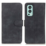 Housse OnePlus Nord 2 5G Mate Effet Cuir Vintage KHAZNEH Housse OnePlus Nord 2 5G Mate Effet Cuir Vintage KHAZNEH