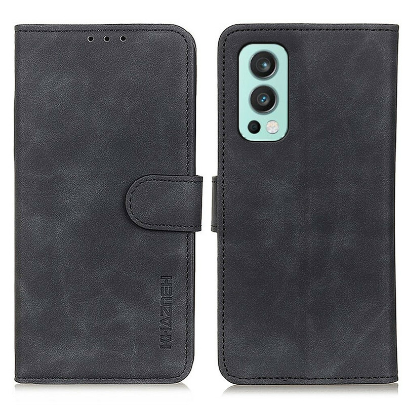 Housse OnePlus Nord 2 5G Mate Effet Cuir Vintage KHAZNEH Housse OnePlus Nord 2 5G Mate Effet Cuir Vintage KHAZNEH