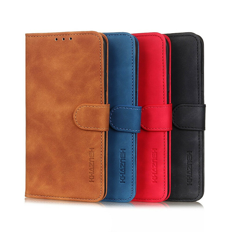 Housse OnePlus Nord 2 5G Mate Effet Cuir Vintage KHAZNEH Housse OnePlus Nord 2 5G Mate Effet Cuir Vintage KHAZNEH