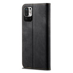 Flip Cover Xiaomi Redmi Note 10 5G / Poco M3 Pro 5G Tissu Jeans Flip Cover Xiaomi Redmi Note 10 5G / Poco M3 Pro 5G Tissu Jeans
