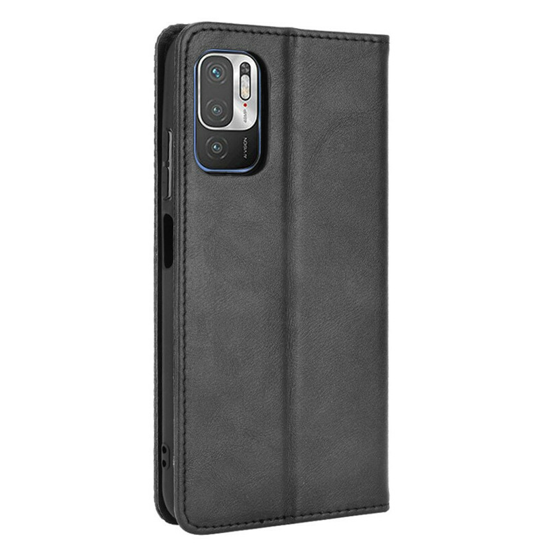 Flip Cover Xiaomi Poco F2 Pro Effet Cuir Vintage Stylisé Flip Cover Xiaomi Poco F2 Pro Effet Cuir Vintage Stylisé
