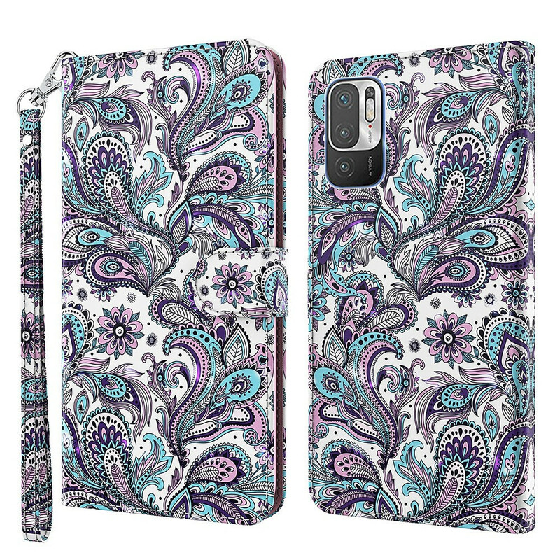 Housse Xiaomi Redmi Note 10 5G / Poco M3 Pro 5G Fleurs Motifs Housse Xiaomi Redmi Note 10 5G / Poco M3 Pro 5G Fleurs Motifs