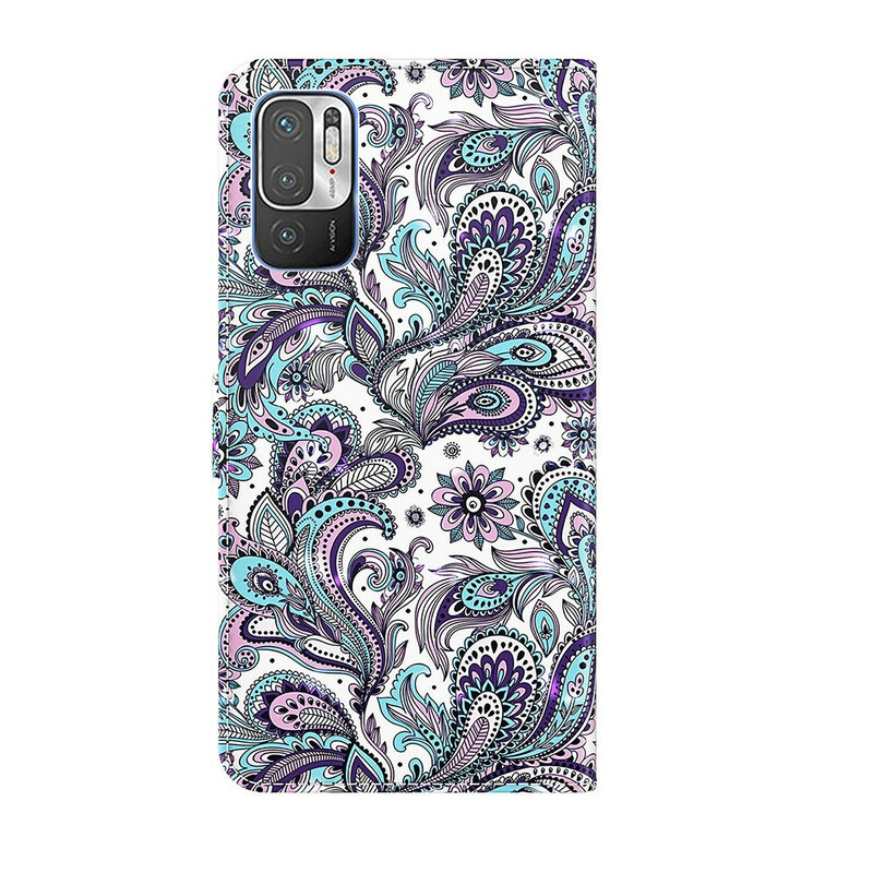 Housse Xiaomi Redmi Note 10 5G / Poco M3 Pro 5G Fleurs Motifs Housse Xiaomi Redmi Note 10 5G / Poco M3 Pro 5G Fleurs Motifs