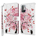 Housse Xiaomi Redmi Note 10 5G / Poco M3 Pro 5G Arbre Rose Housse Xiaomi Redmi Note 10 5G / Poco M3 Pro 5G Arbre Rose
