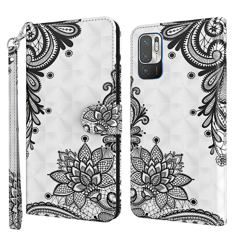Housse Xiaomi Redmi Note 10 5G / Poco M3 Pro 5G Chic Dentelle Housse Xiaomi Redmi Note 10 5G / Poco M3 Pro 5G Chic Dentelle