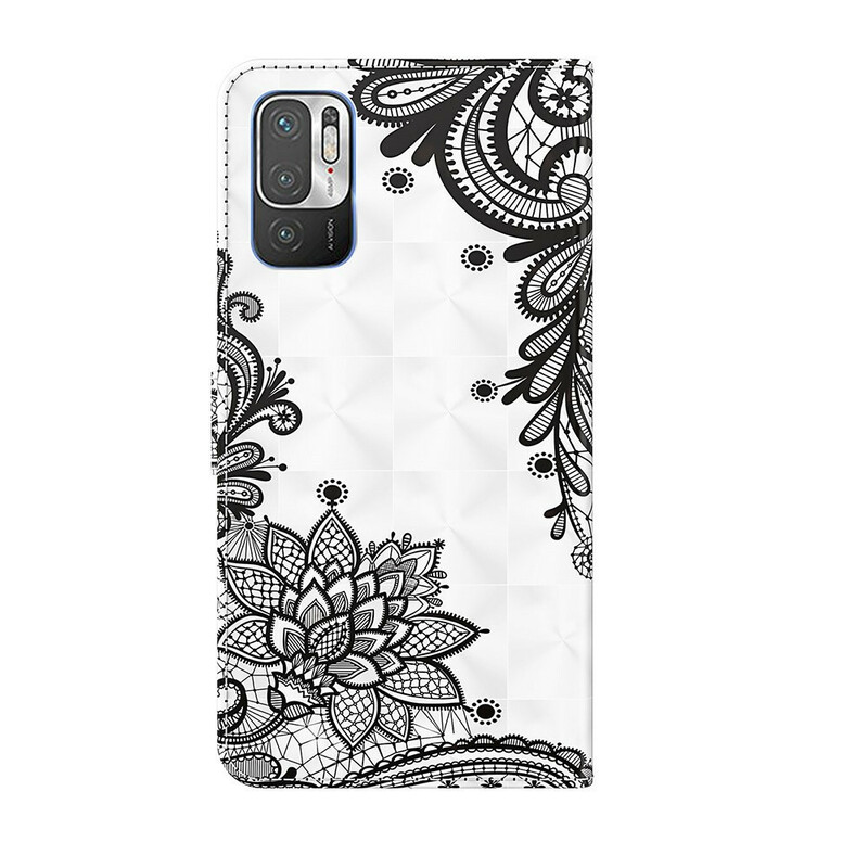 Housse Xiaomi Redmi Note 10 5G / Poco M3 Pro 5G Chic Dentelle Housse Xiaomi Redmi Note 10 5G / Poco M3 Pro 5G Chic Dentelle