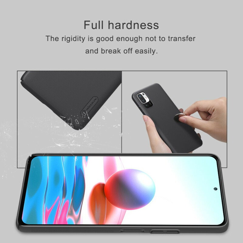 Coque Xiaomi Redmi Note 10 5G / Poco M3 Pro 5G Rigide Givrée Nillkin Coque Xiaomi Redmi Note 10 5G / Poco M3 Pro 5G Rigide Givrée Nillkin