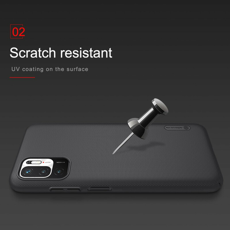Coque Xiaomi Redmi Note 10 5G / Poco M3 Pro 5G Rigide Givrée Nillkin Coque Xiaomi Redmi Note 10 5G / Poco M3 Pro 5G Rigide Givrée Nillkin