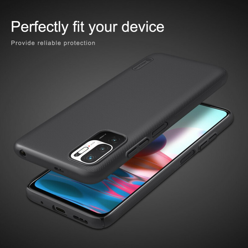 Coque Xiaomi Redmi Note 10 5G / Poco M3 Pro 5G Rigide Givrée Nillkin Coque Xiaomi Redmi Note 10 5G / Poco M3 Pro 5G Rigide Givrée Nillkin