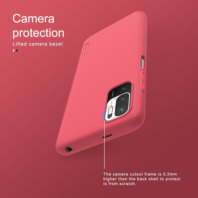 Coque Xiaomi Redmi Note 10 5G / Poco M3 Pro 5G Rigide Givrée Nillkin Coque Xiaomi Redmi Note 10 5G / Poco M3 Pro 5G Rigide Givrée Nillkin