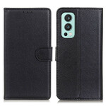 Housse OnePlus Nord 2 5G Simili Cuir Litchi Housse OnePlus Nord 2 5G Simili Cuir Litchi