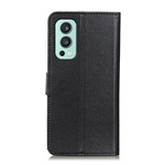 Housse OnePlus Nord 2 5G Simili Cuir Litchi Housse OnePlus Nord 2 5G Simili Cuir Litchi