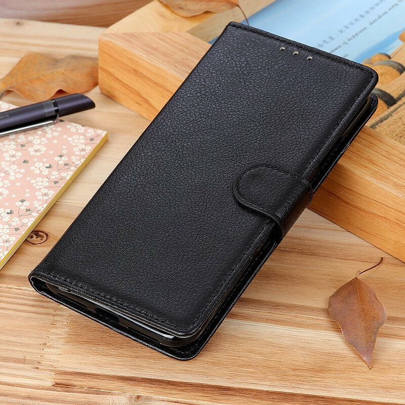 Housse OnePlus Nord 2 5G Simili Cuir Litchi Housse OnePlus Nord 2 5G Simili Cuir Litchi