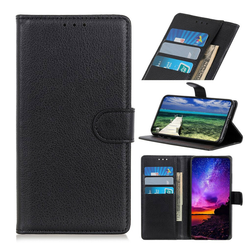 Housse OnePlus Nord 2 5G Simili Cuir Litchi Housse OnePlus Nord 2 5G Simili Cuir Litchi