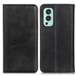 Flip Cover OnePlus Nord 2 5G Cuir Fendu Matte