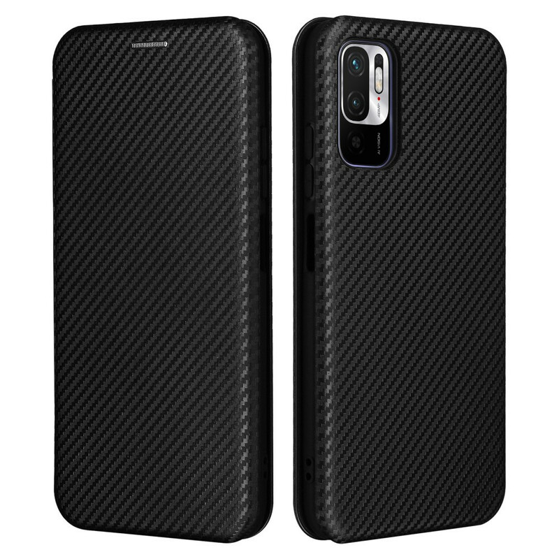 Flip Cover Xiaomi Redmi Note 10 5G / Poco M3 Pro 5G Fibre Carbone Coloré Flip Cover Xiaomi Redmi Note 10 5G / Poco M3 Pro 5G Fibre Carbone Coloré