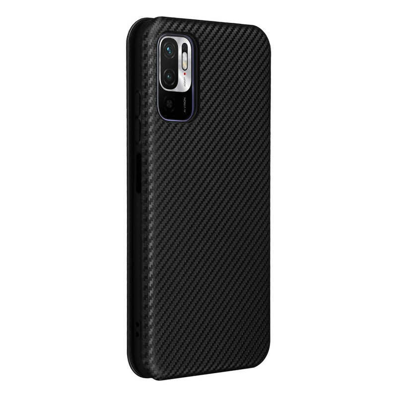Flip Cover Xiaomi Redmi Note 10 5G / Poco M3 Pro 5G Fibre Carbone Coloré Flip Cover Xiaomi Redmi Note 10 5G / Poco M3 Pro 5G Fibre Carbone Coloré