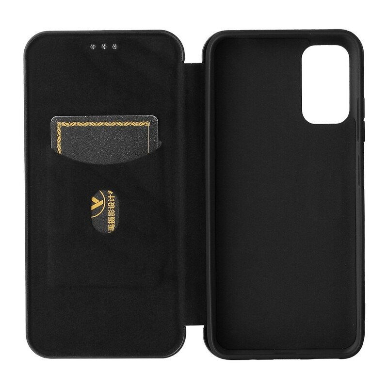 Flip Cover Xiaomi Redmi Note 10 5G / Poco M3 Pro 5G Fibre Carbone Coloré Flip Cover Xiaomi Redmi Note 10 5G / Poco M3 Pro 5G Fibre Carbone Coloré