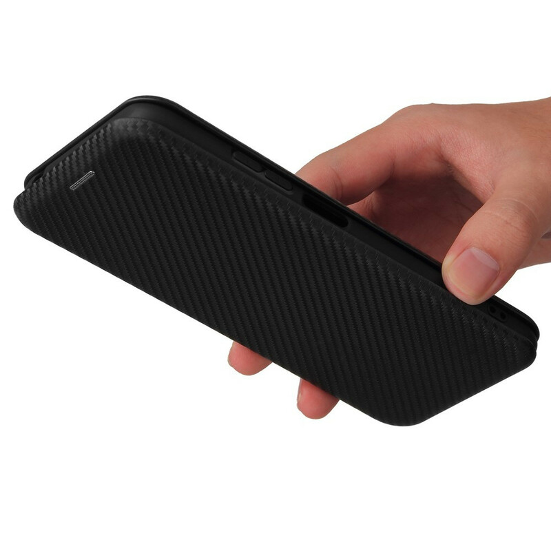 Flip Cover Xiaomi Redmi Note 10 5G / Poco M3 Pro 5G Fibre Carbone Coloré Flip Cover Xiaomi Redmi Note 10 5G / Poco M3 Pro 5G Fibre Carbone Coloré