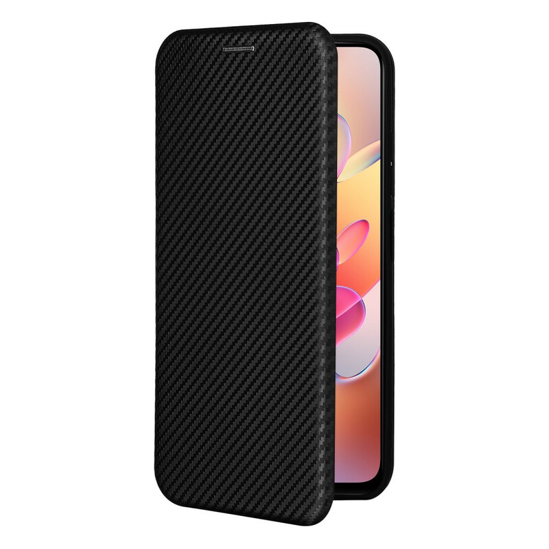 Flip Cover Xiaomi Redmi Note 10 5G / Poco M3 Pro 5G Fibre Carbone Coloré Flip Cover Xiaomi Redmi Note 10 5G / Poco M3 Pro 5G Fibre Carbone Coloré