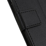 Housse OnePlus Nord 2 5G Effet Cuir Brillant Simple Housse OnePlus Nord 2 5G Effet Cuir Brillant Simple