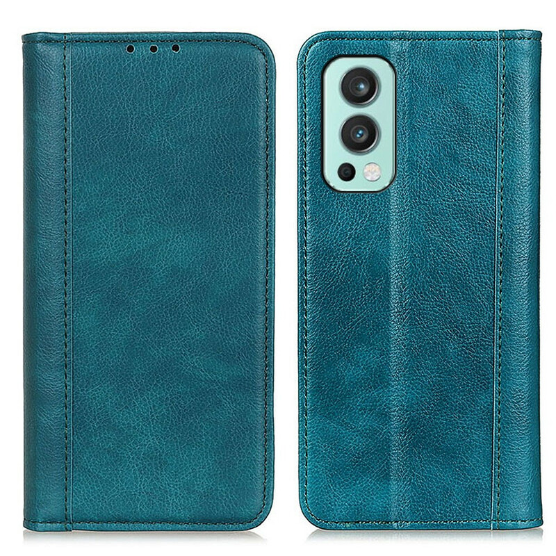 Flip Cover OnePlus Nord 2 5G Version Cuir Litchi Fendu Flip Cover OnePlus Nord 2 5G Version Cuir Litchi Fendu