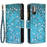 Housse Xiaomi Redmi Note 10 5G / Poco M3 Pro 5G Poche Zippée Arbre Housse Xiaomi Redmi Note 10 5G / Poco M3 Pro 5G Poche Zippée Arbre