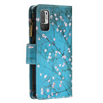 Housse Xiaomi Redmi Note 10 5G / Poco M3 Pro 5G Poche Zippée Arbre Housse Xiaomi Redmi Note 10 5G / Poco M3 Pro 5G Poche Zippée Arbre