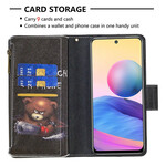 Housse Xiaomi Redmi Note 10 5G / Poco M3 Pro 5G Poche Zippée Ours Housse Xiaomi Redmi Note 10 5G / Poco M3 Pro 5G Poche Zippée Ours