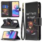 Housse Xiaomi Redmi Note 10 5G / Poco M3 Pro 5G Poche Zippée Ours Housse Xiaomi Redmi Note 10 5G / Poco M3 Pro 5G Poche Zippée Ours