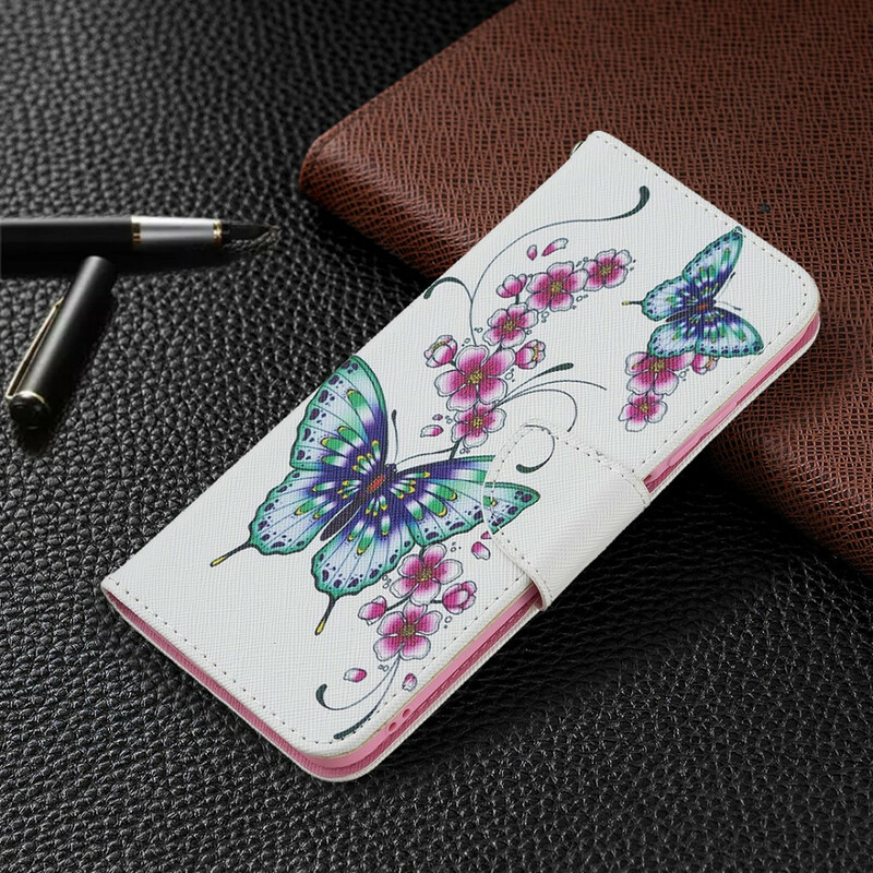 Housse Xiaomi Redmi Note 10 5G / Poco M3 Pro 5G Merveilleux Papillons