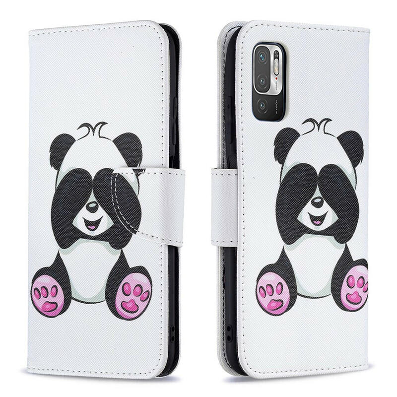 Housse Xiaomi Redmi Note 10 5G / Poco M3 Pro 5G Panda Fun Housse Xiaomi Redmi Note 10 5G / Poco M3 Pro 5G Panda Fun