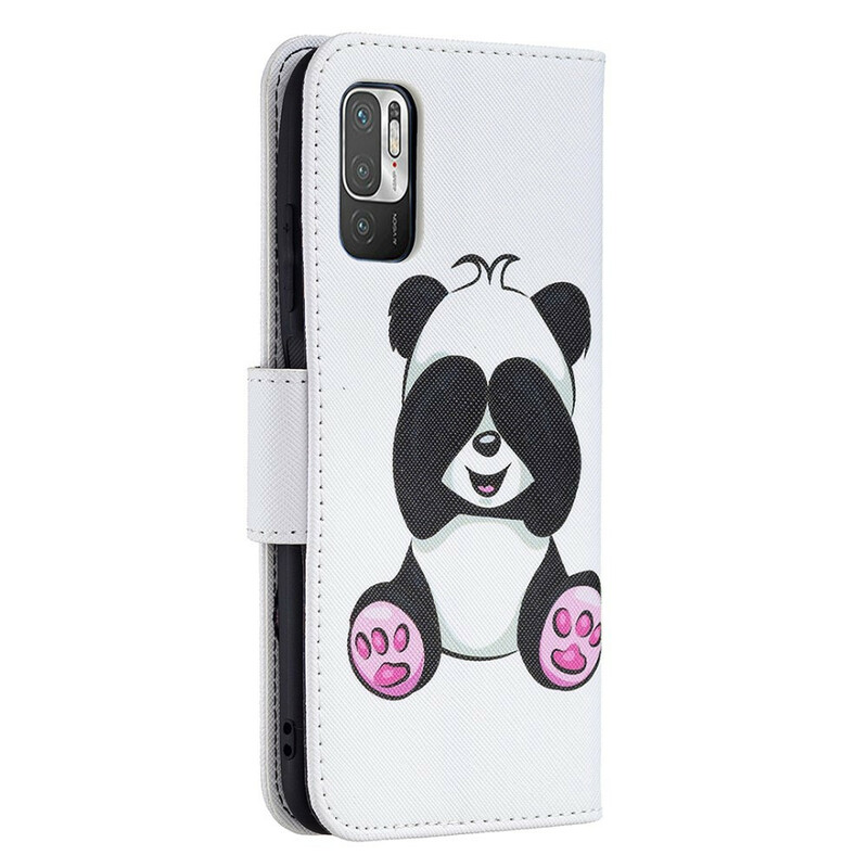 Housse Xiaomi Redmi Note 10 5G / Poco M3 Pro 5G Panda Fun Housse Xiaomi Redmi Note 10 5G / Poco M3 Pro 5G Panda Fun
