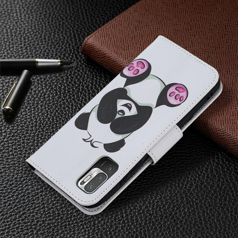 Housse Xiaomi Redmi Note 10 5G / Poco M3 Pro 5G Panda Fun Housse Xiaomi Redmi Note 10 5G / Poco M3 Pro 5G Panda Fun