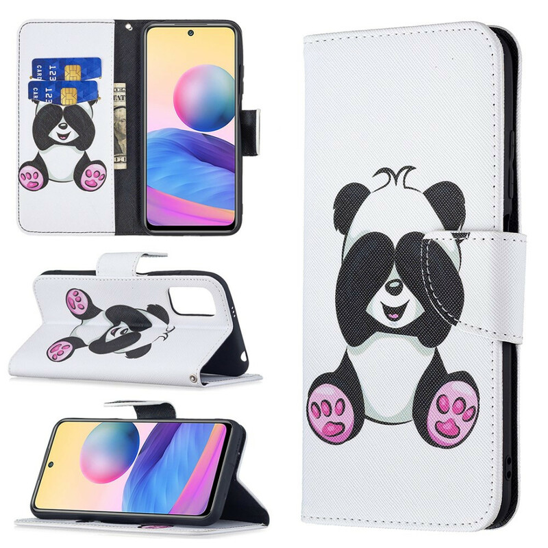Housse Xiaomi Redmi Note 10 5G / Poco M3 Pro 5G Panda Fun Housse Xiaomi Redmi Note 10 5G / Poco M3 Pro 5G Panda Fun