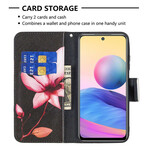Housse Xiaomi Redmi Note 10 5G / Poco M3 Pro 5G Fleur Rose Housse Xiaomi Redmi Note 10 5G / Poco M3 Pro 5G Fleur Rose